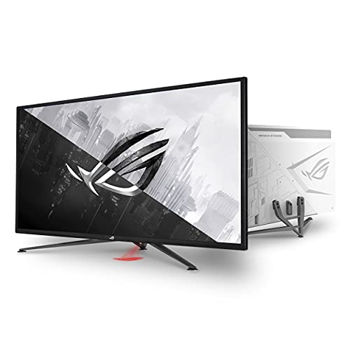 ASUS ROG Strix 43” 4K HDR DSC Gaming Monitor (XG43UQ) - UHD (3840 x 2160), 144Hz, 1ms, HDMI 2.1, Extreme Low Motion Blur Sync, FreeSync™ Premium Pro, DisplayHDR1000, DCI-P3 90%, DisplayPort, USB