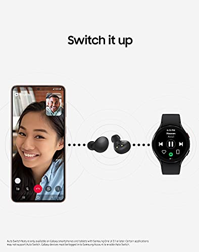 SAMSUNG Galaxy Buds 2 True Wireless Bluetooth Earbuds w/ Noise Cancelling, Ambient Sound, Comfort Ear Fit, 3 Mics, Long Battery Life, Touch Control, Auto Switch Between Devices, US Version, Graphite