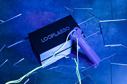 The Original Loop Lasso™ v3.0: The Ultimate String Shooter Toy, LoopLasso Rope Launcher, Fidget Toy for Kids, Electronic Toy for Music Festivals Concerts, Glow In The Dark Stress Relief Toy, Xmas Gift