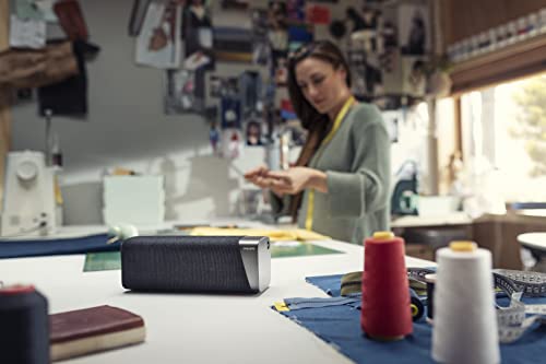 Philips S5505 Wireless Bluetooth Speaker with Large Bold Sound, Up to 12 Hours Playtime, IPX7 Waterproof, Medium, TAS5505