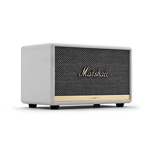 Marshall Acton II Bluetoth Speaker & Stanmore II Wireless Bluetooth Speaker, White - New