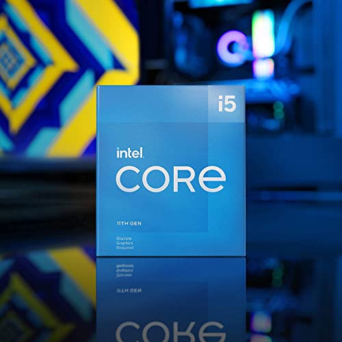 Intel® Core™ i5-11400F Desktop Processor 6 Cores up to 4.4 GHz LGA1200 (Intel® 500 Series & Select 400 Series Chipset) 65W