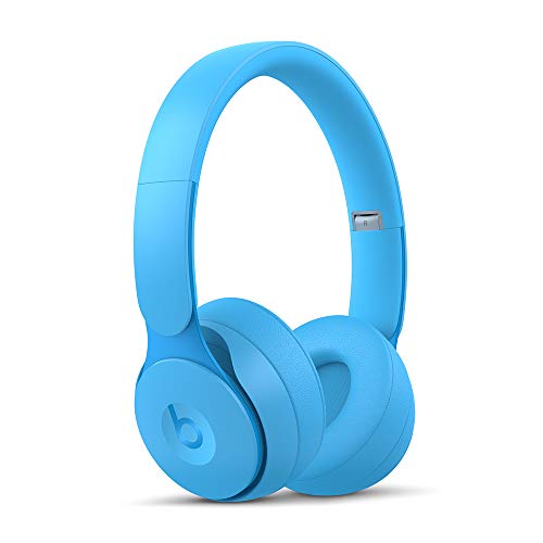 Beats Solo Pro Wireless NC On-Ear Headphones - More Matte Collection Light Blue (Renewed Premium)