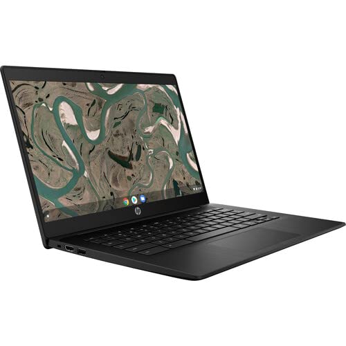 HP 2023 Chromebook 14 Inch Touchscreen Laptop, Intel Celeron N4500 up to 2.8 GHz, 8GB RAM, 32GB eMMC, WiFi, Webcam, USB Type C, Chrome OS + YSC Accessory (Zoom or Google Classroom Compatible)