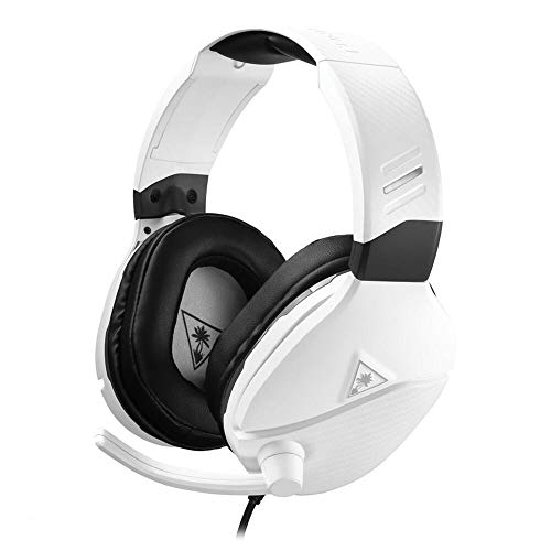 Turtle Beach Recon 200 White Amplified Gaming Headset for Xbox and PlayStation