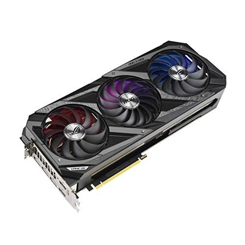 ASUS ROG STRIX NVIDIA GeForce RTX 3090 Gaming Graphics Card- PCIe 4.0, 24GB GDDR6X, HDMI 2.1, DisplayPort 1.4a, Axial-Tech Fan Design, 2.9-Slot