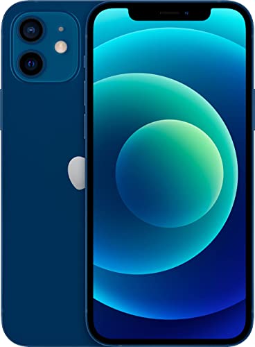 Apple iPhone 12, 64GB, Blue - Unlocked (Renewed Premium)