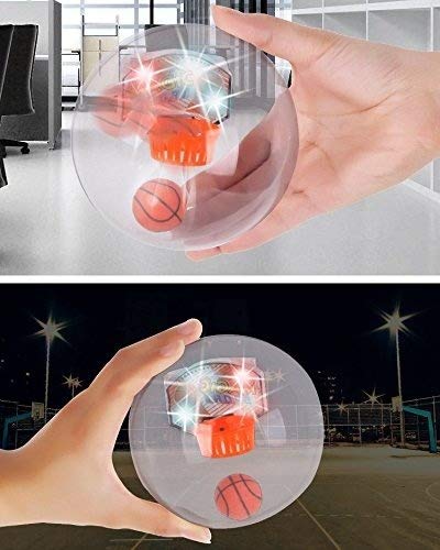 Liberty Imports Shoot a Basketball Mini Handheld Shooting Ball Electronic Game Party Favor Anti-Stress Novelty Toys with LED Lights and Sounds (12 Pack)