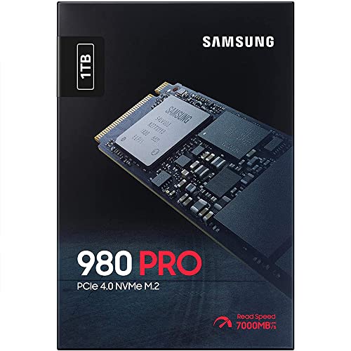 Samsung MZ-V8P1T0B/AM 980 PRO PCIe 4.0 NVMe SSD 1TB Bundle with 1 YR CPS Enhanced Protection Pack