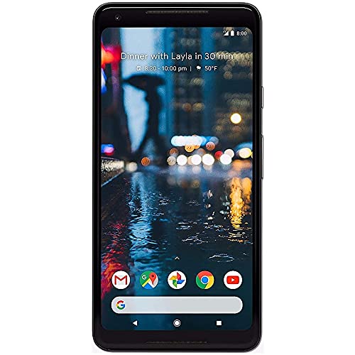 Google Pixel 2 XL 64GB Unlocked GSM/CDMA 4G LTE Octa-Core Phone w/ 12.2MP Camera - Just Black