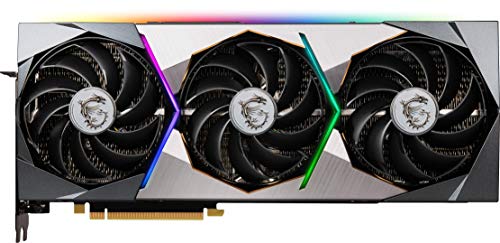 MSI Gaming GeForce RTX 3070 LHR 8GB GDRR6 256-Bit HDMI/DP Nvlink Torx Fan 4 RGB Ampere Architecture OC Graphics Card (RTX 3070 SUPRIM X 8G LHR)