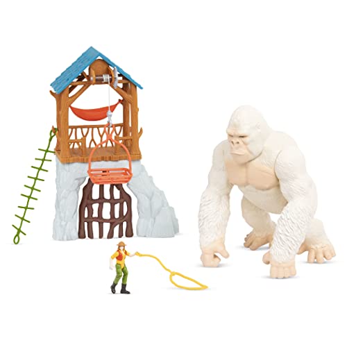 Terra by Battat – Playset for Figurines – Electronic Toy Gorilla – Jungle Playset – Animal Toys – 3 Years + – Gorilla Expedition Snowflake