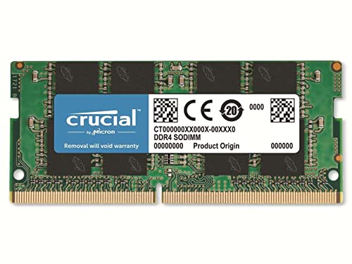 Crucial RAM 16GB DDR4 2666 MHz CL19 Laptop Memory CT16G4SFRA266