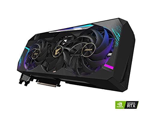 GIGABYTE AORUS GeForce RTX 3080 Ti Xtreme 10G Graphics Card, Max Covered Cooling, 12GB 384-bit GDDR6X, GV-N308TAORUS X-12GD Video Card