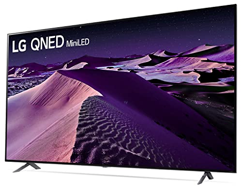 LG 86-Inch Class QNED85 Series Alexa Built-in 4K Smart TV, 120Hz Refresh Rate, AI-Powered 4K, Dolby Vision IQ and Dolby Atmos, WiSA Ready, Cloud Gaming (86QNED85UQA, 2022)