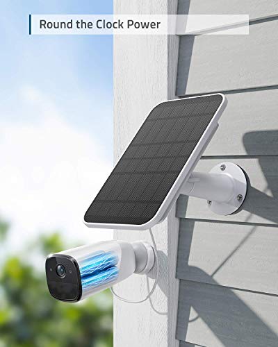 eufy Security Wireless Home Security Camera System & Certified eufyCam Solar Panel Bundle, 1080p HD, No Monthly Fee, Continuous Power Supply, 2.6W Solar Panel