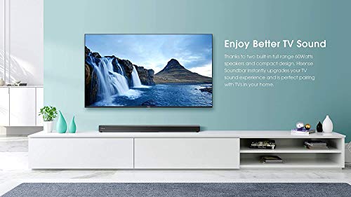 Hisense 65-Inch Class H9 Quantum Series Android 4K ULED Smart TV with Hand-Free Voice Control (65H9G, 2020 Model) + Hisense 2.0 Channel Sound Bar Home Theater System with Bluetooth (Model HS205)