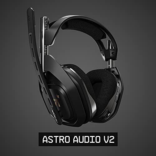 ASTRO Gaming A50 Wireless Headset + Base Station Gen 4 - Compatible with Xbox Series X|S, Xbox One, PC, Mac - Black/Gold