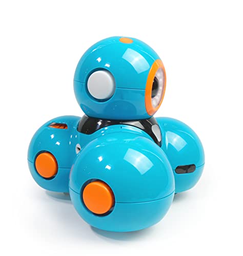 Wonder Workshop Dash – Coding Robot for Kids 6+ – Voice Activated – Navigates Objects – 5 Free Programming STEM Apps – Creating Confident Digital Citizens , Blue