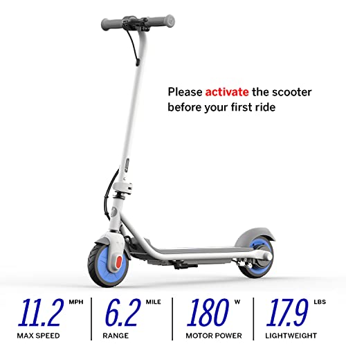 Segway Ninebot eKickScooter ZING C9, Electric Kick Scooter for Kids, Teens, Boys and Girls, Lightweight and Foldable, Blue