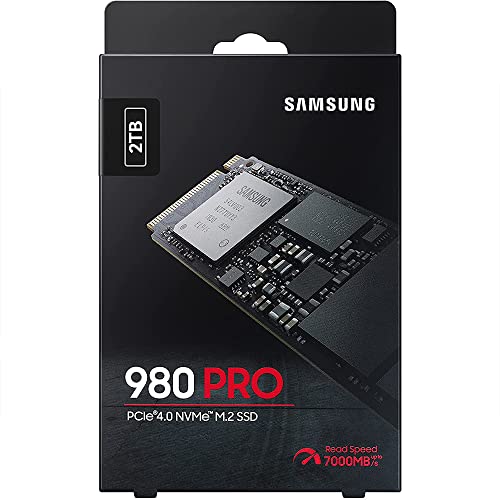 Samsung MZ-V8P2T0B/AM 980 PRO PCIe 4.0 NVMe SSD 2TB Bundle with 1 YR CPS Enhanced Protection Pack