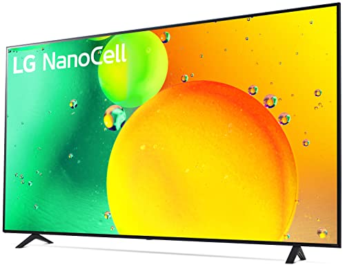 LG 86-Inch Class NANO75 Series Alexa Built-in 4K Smart TV, 120Hz Refresh Rate, AI-Powered 4K, WiSA Ready, Cloud Gaming (86NANO75UQA, 2022)