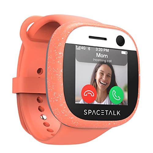 Kids Smart Watch Phone & Kids GPS Tracker with Charging Stand Kit Bundle- Spacetalk Adventurer 4G Kids Phone Watch with 4G Calls, SMS, Text & Chat for Boys Girls Age 5 - 12