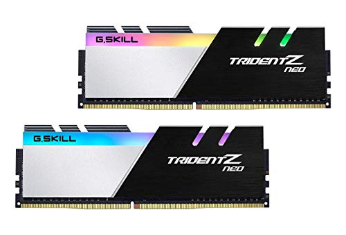 G.Skill Trident Z Neo Series 32GB (2 x 16GB) 288-Pin SDRAM PC4-28800 DDR4 3600 CL16-19-19-39 1.35V Dual Channel Desktop Memory Model F4-3600C16D-32GTZNC