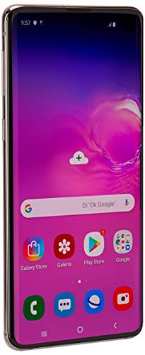 SAM Galaxy S10 Smartphone SM G973F, 4G, International Version (No US Warranty), 128GB 8GB RAM, Prism Black - Unlocked