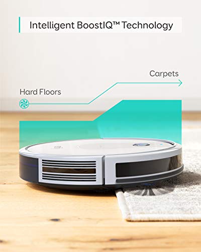 eufy by Anker, BoostIQ RoboVac 15C, Wi-Fi, Upgraded, Super-Thin, 1300Pa Strong Suction, Quiet, Self-Charging Robotic Vacuum Cleaner, Cleans Hard Floors to Medium-Pile Carpets (White)