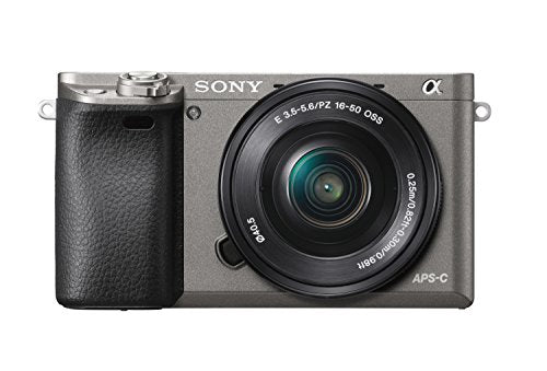 Sony Alpha a6000 Mirrorless Digital Camera with 16-50mm Lens, Graphite (ILCE-6000L/H)