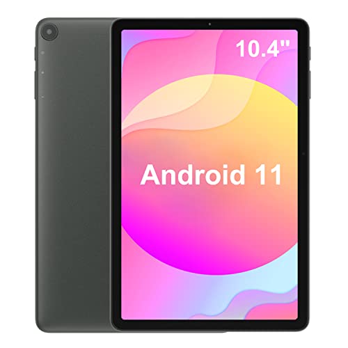 Android 11 Tablet, ALLDOCUBE KPad Tablet PC, 10.4 inch Tablets with 64GB Storage and 5MP Dual Camera, Support Face Recognition, 2000x1200 IPS, Bluetooth 5.0, GPS, 6000mAh, Type C