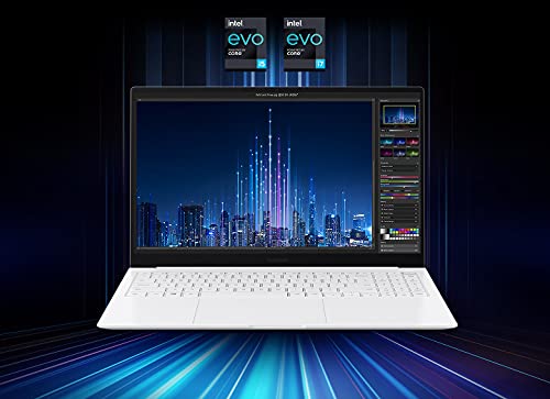 Samsung Galaxy Book Pro Windows 11 Intel Evo Platform Laptop Computer 15.6" AMOLED Screen 11th Gen Intel Core i7 Processor 16GB Memory 512GB SSD Long-Lasting Battery, Mystic Blue