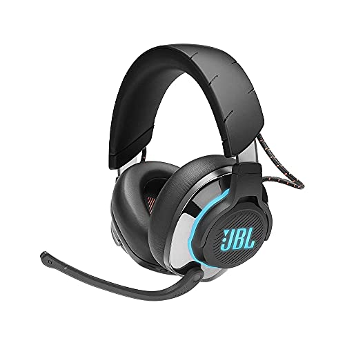 JBL Quantum 800 - Wireless Over-Ear Performance Gaming Headset with Active Noise Cancelling and Bluetooth 5.0 - Black