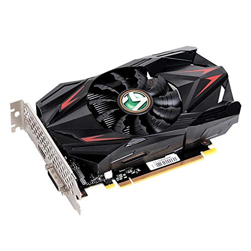 MAXSUN GEFORCE GT 1030 2GB GDDR5 Video Graphics Card GPU Mini ITX Design, HDMI, DVI-D, Single Fan Cooling System