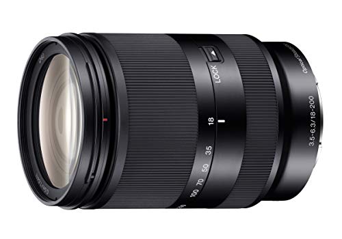 Sony 18-200mm F3.5-6.3 E-Mount Lens SEL18200LE