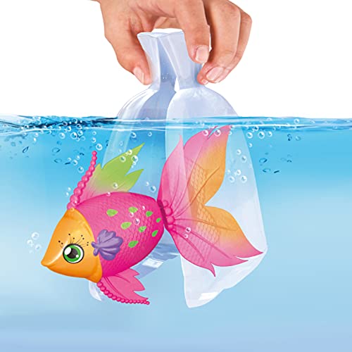 Little Live Pets 26282 Lil' Dippers S3 NEON Single Pack Fish-Styles Vary, Interactive, Animated Electronic Toy, Lifelike Swimming Movement, As seen on TV