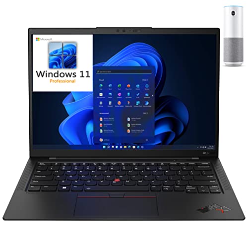 Lenovo [Windows 11 Pro] 2023 ThinkPad X1 Carbon Gen 10 Business Laptop, 14" WUXGA 400nits, 12th Gen Intel 12 Cores i7-1260P, 16GB LPDDR5 RAM, 2TB PCIe SSD, WiFi 6, Bluetooth 5.1, Conference Speaker