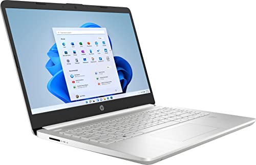 2022 HP Notebook 14" HD Laptop, AMD Ryzen 3 3250U Up to 3.5Ghz, 8GB RAM, 128GB SSD, USB C, WiFi, 10hours Battery Life, Bluetooth, Webcam, Windows 11 Home S, Silver, 3in1 Accessories