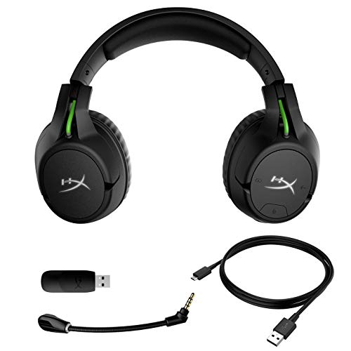 HyperX CloudX Flight – Wireless Gaming Headset, Official Xbox Licensed, Compatible with Xbox One and Xbox Series X|S, Game and Chat Mixer, Memory Foam, Detachable Noise-Cancellation Microphone