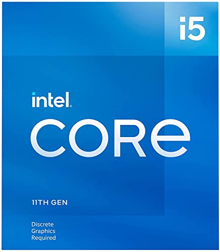 Intel® Core™ i5-11400F Desktop Processor 6 Cores up to 4.4 GHz LGA1200 (Intel® 500 Series & Select 400 Series Chipset) 65W