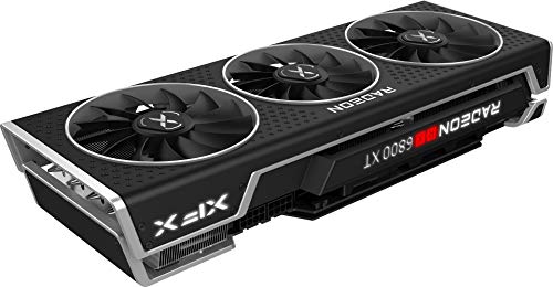 XFX Speedster MERC319 Radeon RX 6800XT Black 16GB GDDR6 HDMI DisplayPort USB-C PCIe 4.0 Gaming Graphics Card RX-68XTACBD9