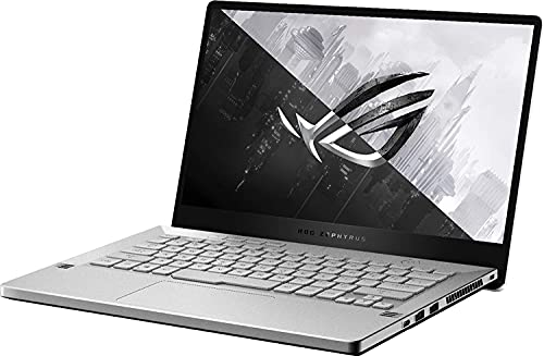 Asus ROG Zephyrus G14 VR Ready Gaming Laptop, 14" 144Hz Full HD IPS Display, 8 Cores AMD Ryzen 9 5900HS,NVIDIA GeForce RTX 3060, Moonlight White- Accessories (24GB RAM|1TB PCIe SSD)