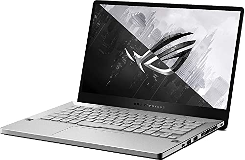 Asus ROG Zephyrus G14 VR Ready Gaming Laptop, 14" 144Hz Full HD IPS Display, 8 Cores AMD Ryzen 9 5900HS,NVIDIA GeForce RTX 3060, Moonlight White-Accessories (40GB RAM|1TB PCIe SSD)