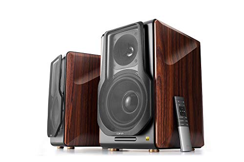 Edifier S3000Pro Audiophile Active Speakers - Truly Wireless, Bluetooth 5.0 aptX Wireless, USB Audio, Planar Diaphragm Tweeters and 6.5" Woofers