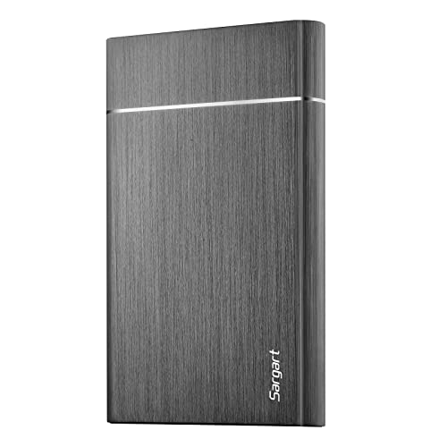 Sargart 750GB Ultra Slim Portable External Hard Drive USB3.0 HDD Storage for PC, Mac, Desktop, Laptop, Chromebook, Xbox One, Xbox 360, PS4 (Black)