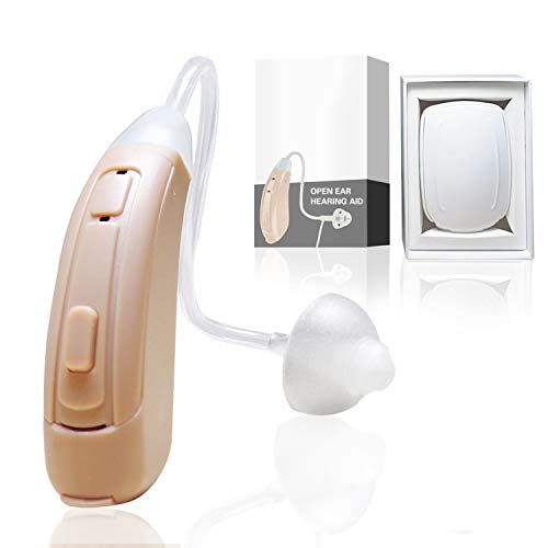 Hearing Aid Amplifier-Volume Control Layered Noise Reduction Digital Sound Amplifier with Dynamic Compression for Adults