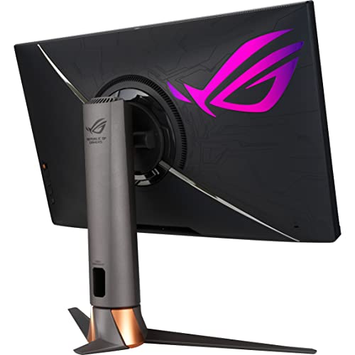 ASUS ROG Swift 27” 1440P Gaming Monitor (PG279QM) - WQHD (2560 x 1440), Fast IPS, 240Hz, 1ms, G-SYNC, NVIDIA Reflex Latency Analyzer, DisplayHDR400, Eye Care, HDMI, DisplayPort, USB, Height Adjustable