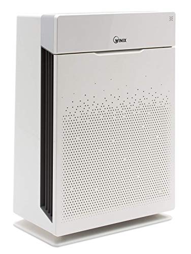 Winix HR900, Ultimate Pet 5 Stage True HEPA Filtration Air Purifier, 300 Sq. Ft, White & A230 Tower H13 True HEPA 4-Stage Air Purifier, Charcoal Grey