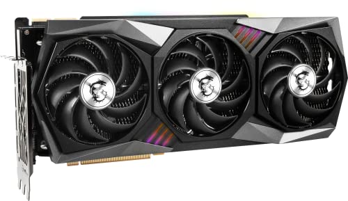 MSI Gaming GeForce RTX 3090 Ti 24GB GDRR6X 384-Bit HDMI/DP Nvlink Tri-Frozr Ampere Architecture OC Graphics Card (RTX 3090 Ti Gaming X Trio 24G)